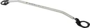 Save Now Brushed Aluminum Front Strut Bar - 8223