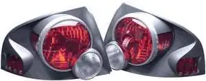 Best Choice APC 3D Retro Titanium Taillights - 404772TLT