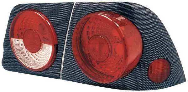 TYC Euro Taillights with Carbon Fiber Housing and Paintable Bezel - 81557702 Best Price