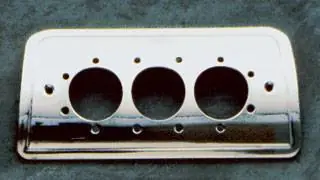 All Sales Third Brake Light Cover - Euro Tech Design - Polished - 94220P In Demand