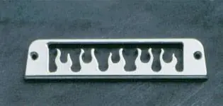 All Sales Third Brake Light Cover - Flame Design - Polished - 31015P Trusted Brand