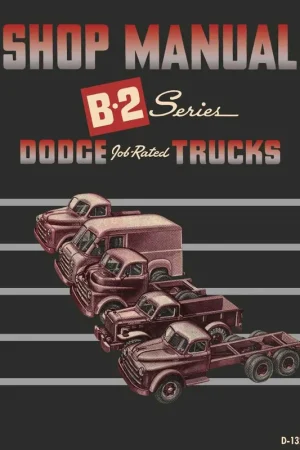 Trending Service Manual for 1950 Dodge Truck B-2 Series