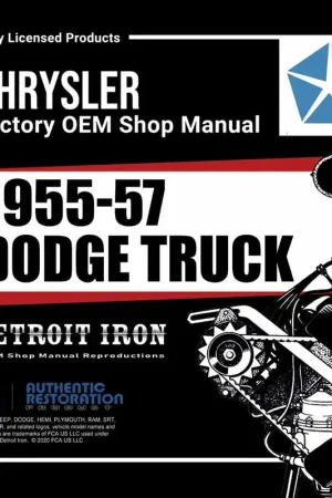 Handmade Digital Shop Manual and Resources for 1955-1957 Dodge Truck