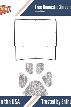 Hood Insulation Pad Heat Shield for 67-69 Chevy Camaro F-Body Under Cover Smooth No Minimum Order