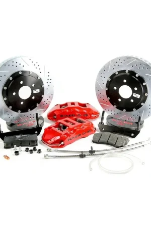 Baer Brakes 4301588GB-1 Baer Brakes 14" Extreme+ Front Brake Kit, Grabber Blue, Slot Super Sale