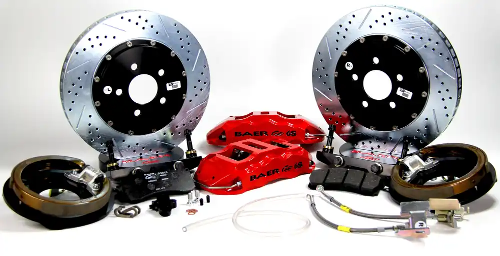 Hot Deal Baer Brakes 4262692B-1 Baer Brakes 15" Extreme+ Rear Brake Kit, Black, Slot