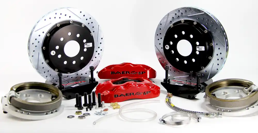 Baer Brakes 4302225GB Baer Brakes 14" Pro+ Rear Brake Kit, Grabber Blue, SDZ Trusted Brand