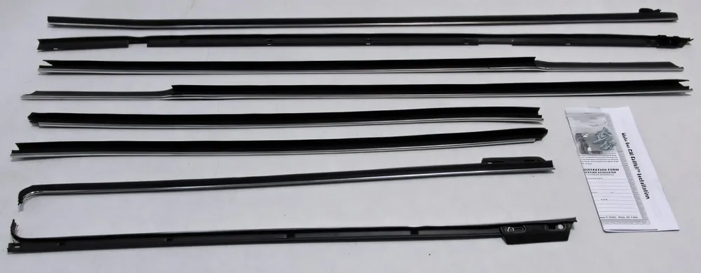 Save Now Window Sweeps Felt Kit for 1967-1968 Buick Lesabre 2 Door Hardtop OEM USA Made