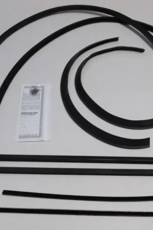 Trusted Brand Window Sweeps Felt Kit for 1951-1955 Chevrolet GMC Truck 2 Door Pick Up