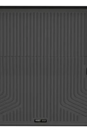 Husky Liners 2021-2024 Jeep Grand Cherokee L (Over Flat 3rd Row Seats) WeatherBeater Cargo Liner - Black Holiday Sale