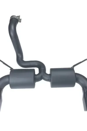 Crafted Injen 2018-2025 Jeep Wrangler JL L4-2.0L Turbo / V6-3.6L SS Axle-back Exhaust - Black - SES5005BLK