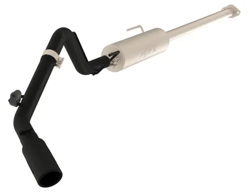 New Release MBRP 2005-2015 Toyota Toyota Tacoma 4.0L, EC/CC 2 1/2inch Cat Back Single Exit Black Coated #S5326BLK