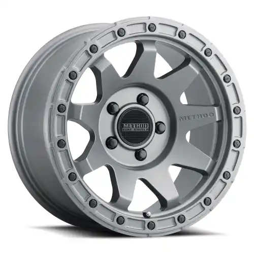Method Race Wheels | MR317 | TITANIUM | 17x8.5 | 0 Offset | 4.75 Backspacing | 6x5.5 (6x139.7) - Bronco GEN6 | MR31778560800 Editor’s Pick
