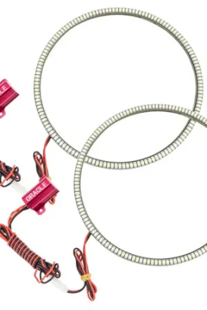Holiday Sale ORACLE Lighting Jeep Wrangler JL/Gladiator JT LED Surface Mount Headlight Halo Kit - 1214-003