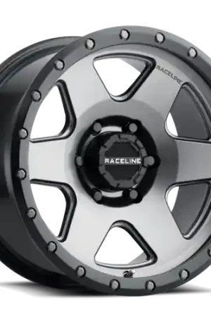 Deal Raceline 946G Boost 20x9in / 8x180 BP / 18mm Offset / 130.81mm Bore - Gunmetal Wheel