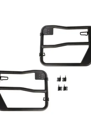 Bulk Order Rugged Ridge Fortis Tube Doors Front 07-18 Jeep Wrangler JK