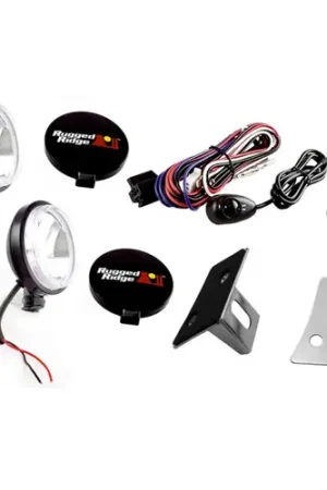 Rugged Ridge Windshield Light Mount Kit 07-18 Jeep Wrangler JK Mega Sale
