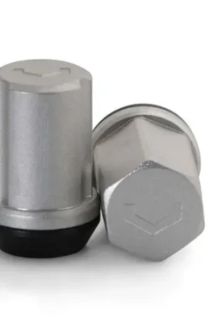 Free Shipping Vossen 35mm Lock Nut - 14x1.5 - 19mm Hex - Cone Seat - Silver (Set of 4)