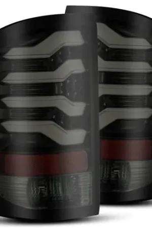 Order Now AlphaRex 14-18 GMC Sierra 1500 PRO-Series LED Tail Lights Jet Black