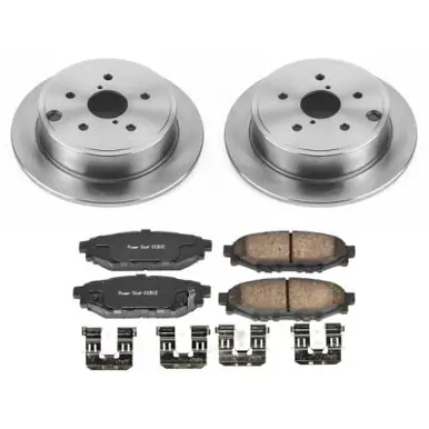 Power Stop 15-19 Subaru WRX Rear Autospecialty Brake Kit Hot Picks