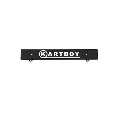 Kartboy Subaru Front License Plate Delete Black Trending