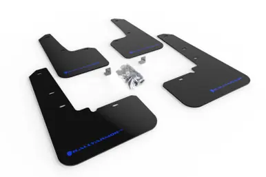 Rally Armor 20+ Subaru Outback UR Black Mud Flap w/ Blue Logo Premium