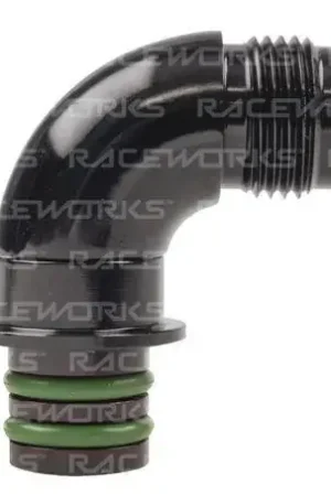 Raceworks 6R Transmission Adapter An-8 90Deg 16.4mm O.D Hot Deal