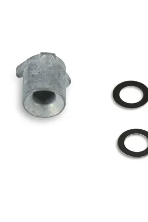 Holley Accelerator Pump Discharge Nozzle Two Accelerator Pump Discharge Nozzles 0.035 in. Hole Size Straight Type Includes 4 Gaskets Weekend Sale