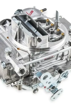 Express Delivery Quick Fuel Technology Slayer Series Carburetor 450CFM VS Rear Tunnel Ram 450 CFM - 4160 - Vacuum Secondaries - Shiny - Gasoline