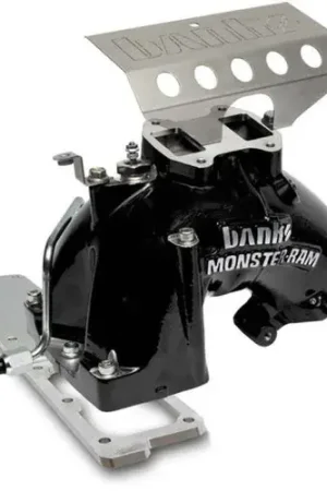 Shop Now Banks Power 13-18 Ram 6.7L Monster-Ram Intake System Gen-2 w/Fuel Line - Black w/Heater System