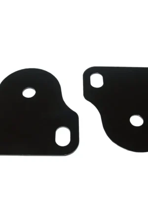 Rugged Ridge 76-95 Jeep CJ / Jeep Wrangler YJ Black Windshield Bracket Set Premium