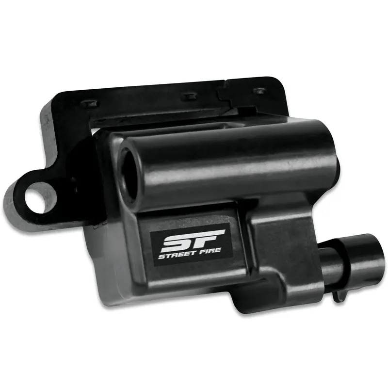 Affordable MSD Street Fire Igntiion Coil, 1999-2009 GM L-Series Truck 99-09, Black, Individual Single coil, direct bolt-in to factory connectors