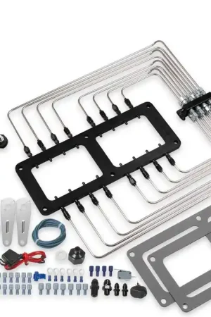 NOS Supercharger Wet Nitrous System, Black Plate & Plumbing, Black 10 lb Bottle Designed for 6-71 or 8-71 Roots style superchargers Trusted Brand