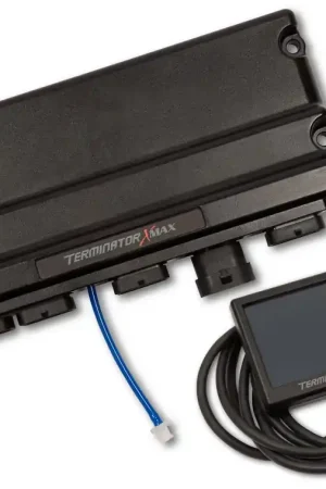 Holley EFI Terminator X Max - LS1/LS6 24x Crank - 1x Cam - EV6 Injectors - Drive-By-Wire Throttle Body and Transmission Control - 3.5 in. Touchscreen Final Sale