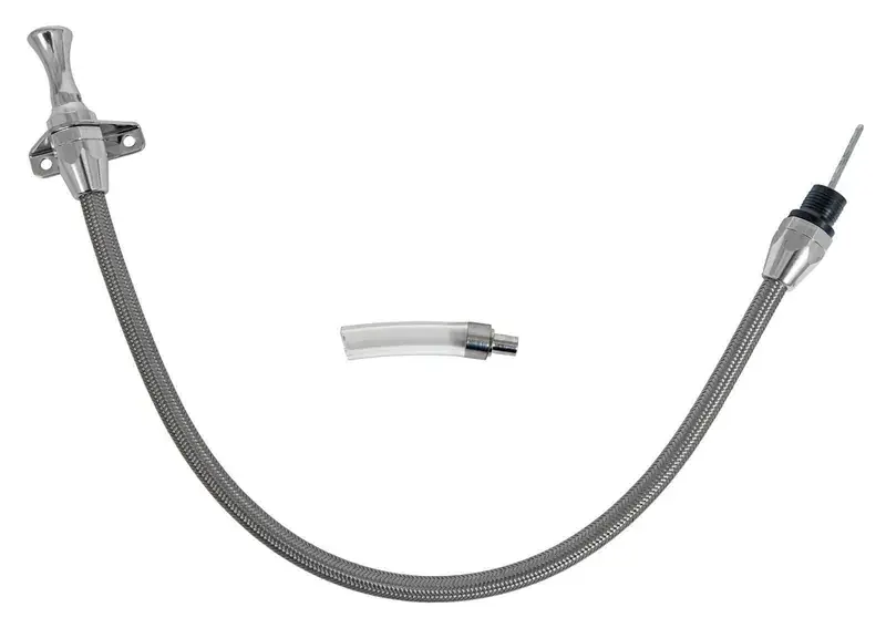 Proflow Transmission Dipstick Braided Stainless Steel Natural Bellhousing Mount 700R4 4L60E Express Delivery