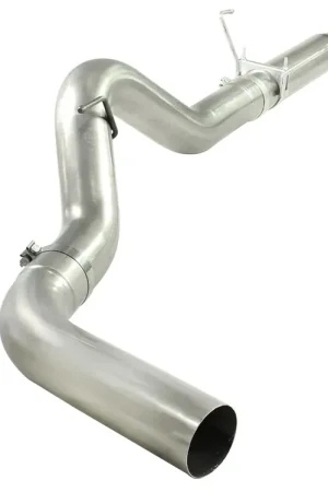 Best Price aFe Large Bore-HD 5" 409 Stainless Steel DPF-Back Exhaust System (Dodge 2500/3500 Cummins 07-12) - No Muffler/Tip