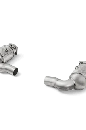 Akrapovic Link Pipe Set with Cat (991.2 Turbo 16+) Last Chance