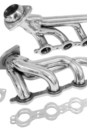 Proflow LS Exhaust Headers Tight-Fit 1-5/8'' Block Huggers Chevrolet Holden LS1 LS2 Rear Outlet Stainless Steel Set Final Sale
