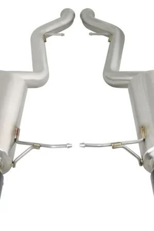 aFe MACH Force-Xp 2-1/2" 304 Stainless Steel Cat-Back Exhaust System (BMW M3 E90 08-11) Carbon Fibre Tips Hot Deal