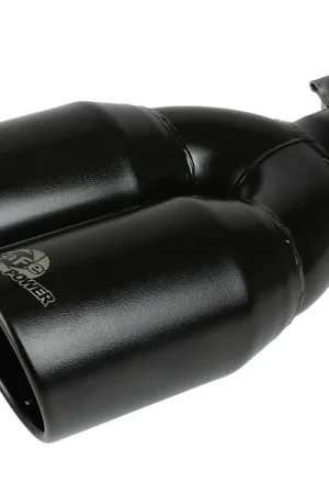 Hot Picks aFe MACH Force-Xp 2.5" 304 Stainless Steel Exhaust Tip - 2.5" In x 3.5" Out x 12" Black