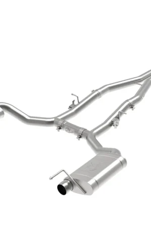 Today Only aFe MACH Force-Xp 3" 304 Stainless Steel Cat-Back Exhaust System (Challenger Hellcat 2015+) Muffler