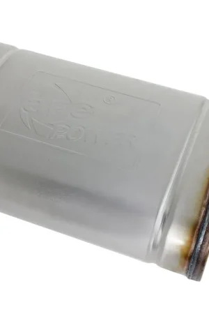 aFe MACH Force-Xp 3" 409 Stainless Steel Muffler - 3" Inlet/Outlet Center/Offset, 14"L x 9"W x 4"H Body Best Choice