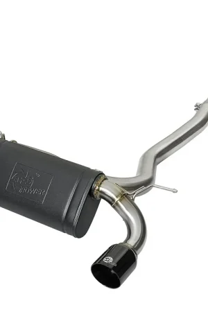 aFe MACH Force-Xp 3" to 2-1/2" 304 Stainless Steel Cat-Back Exhaust System (BMW 340i 16-19/440i 2017+) Black Tips Brand New