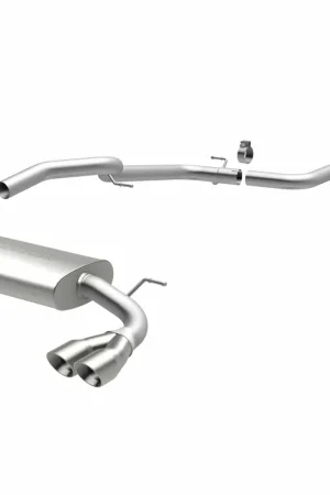 Buy Online Magnaflow MagnaFlow 12 Ford Focus L4 2.0L HB Single Straight P/S Rear Exit Stainless Cat Back Perf Exhaust