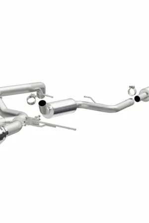 Magnaflow MagnaFlow 13 Ford Focus 2.0L Turbocharged ST Dual Center Rear Exit Stainless Cat Back Perf Exhaust Save Now