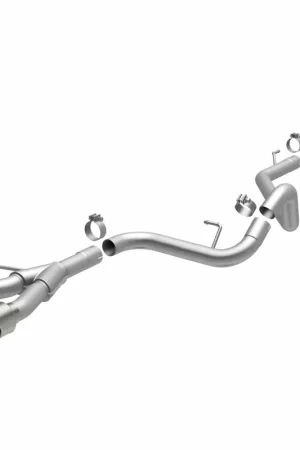 Magnaflow MagnaFlow 13 Hyundai Veloster 1.6L Turbo Dual Center Rear Exit Stainless Cat Back Perf Exhaust One Day Deal