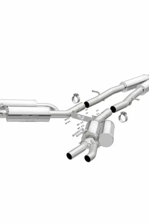 Magnaflow MagnaFlow 2018 Kia Stinger V6 3.3L (Reuse Fascia Tips) Stainless Cat Back Perf Exhaust Save Now