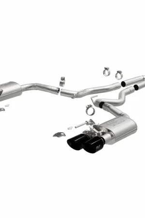 Magnaflow MagnaFlow 2024 Ford Mustang Ecoboost 2.3L Competition Series Cat-Back Performance Exhaust System Genuine