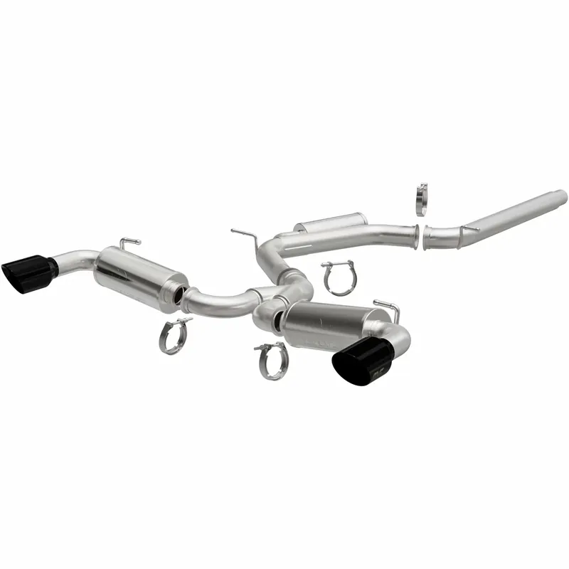 Fast Shipping Magnaflow MagnaFlow 22-23 VW GTI NEO Cat-Back Exhaust Black Chrome