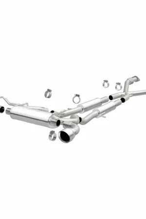 Magnaflow MagnaFlow Cat-Back 09-17 Nissan 370Z V6 3.7L Street Series SS 2.25in Dual Split Rear Exit Exhaust Free Shipping